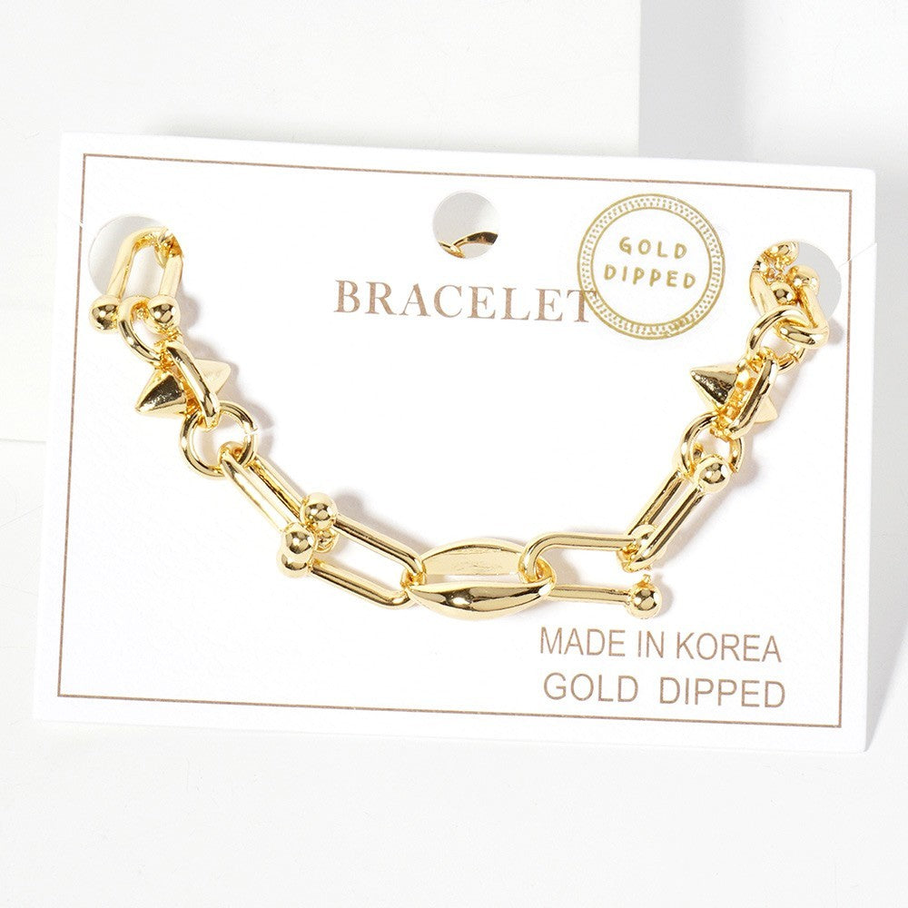 Chunky Gold Chain Link Bracelet for Women – Bold Statement Jewelry