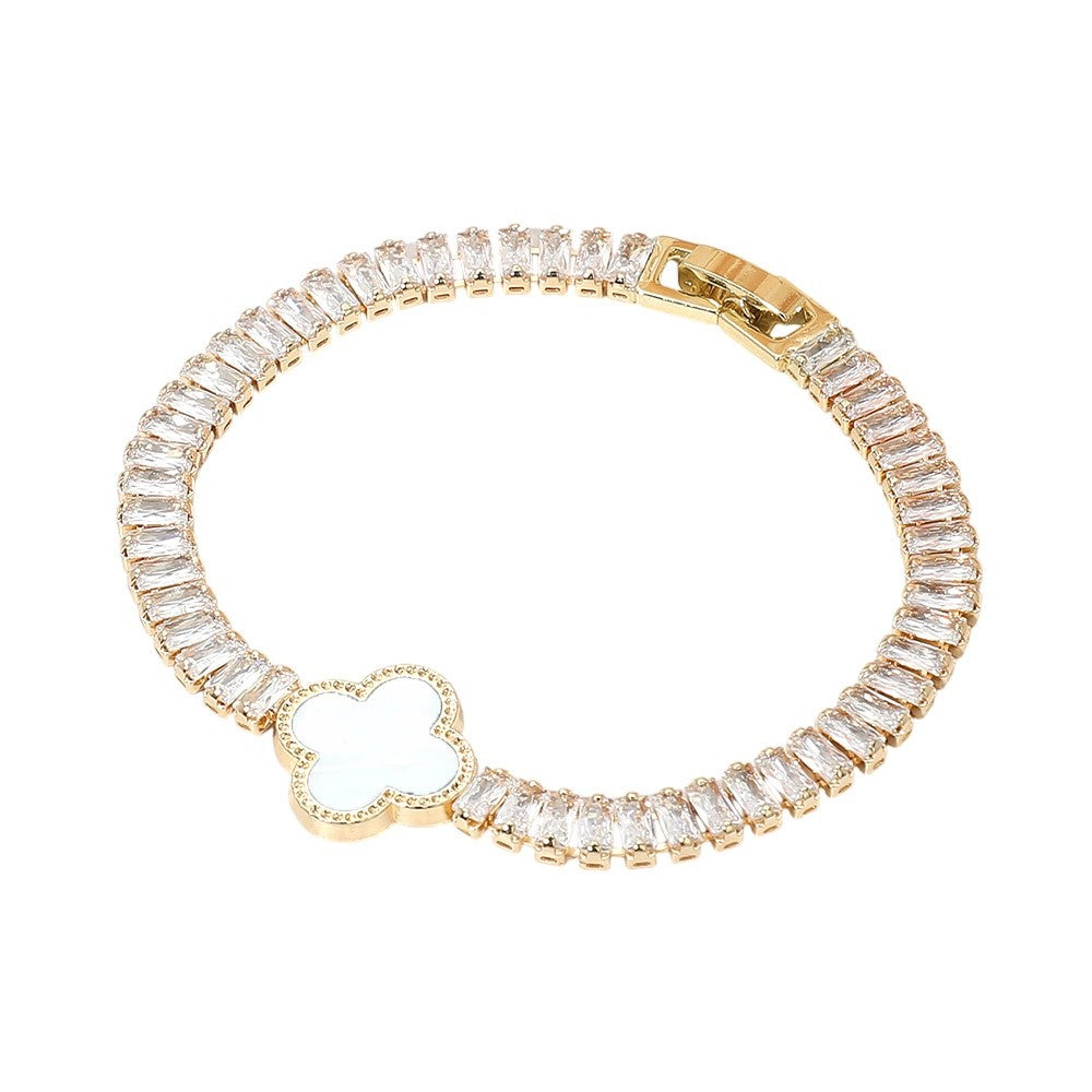 Bold Gold High Polish Wide Concave Mirror Finish Statement Hinged Bangle