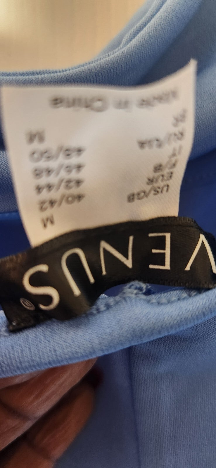 VENUS Women's Metallic Striped Bodycon Long Sleeve Stretch Sweater Dress Medium