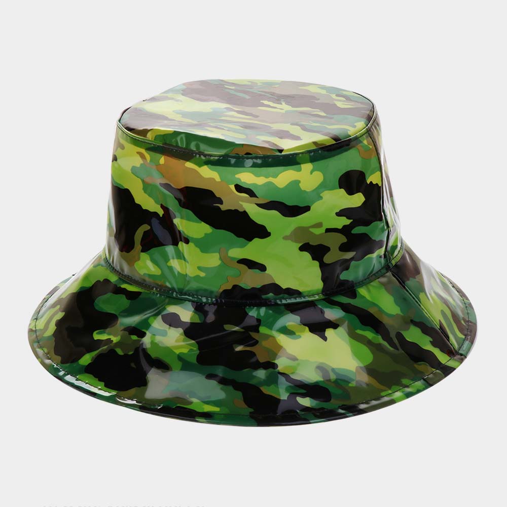 Camo Printed Bucket Hat