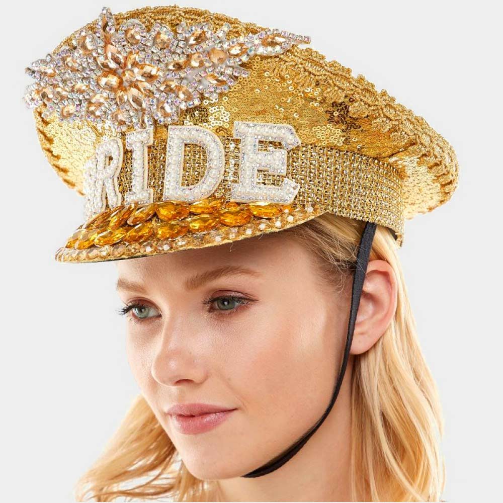 Bride to Be Sequin Hat - Hautefull