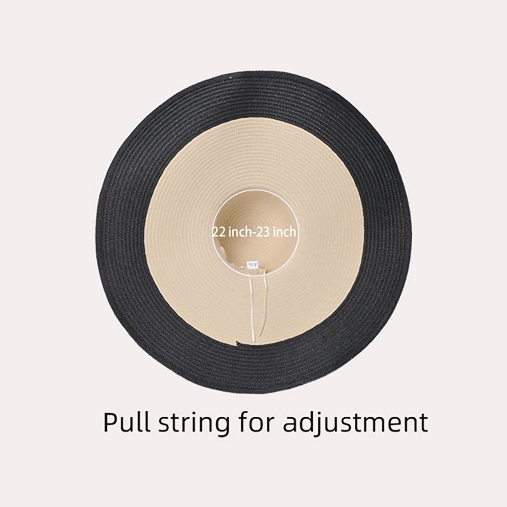 Color Block Floppy Hat - Hautefull