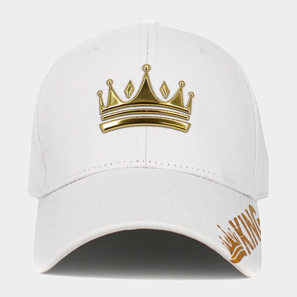 King Message Crown Baseball Cap - Hautefull