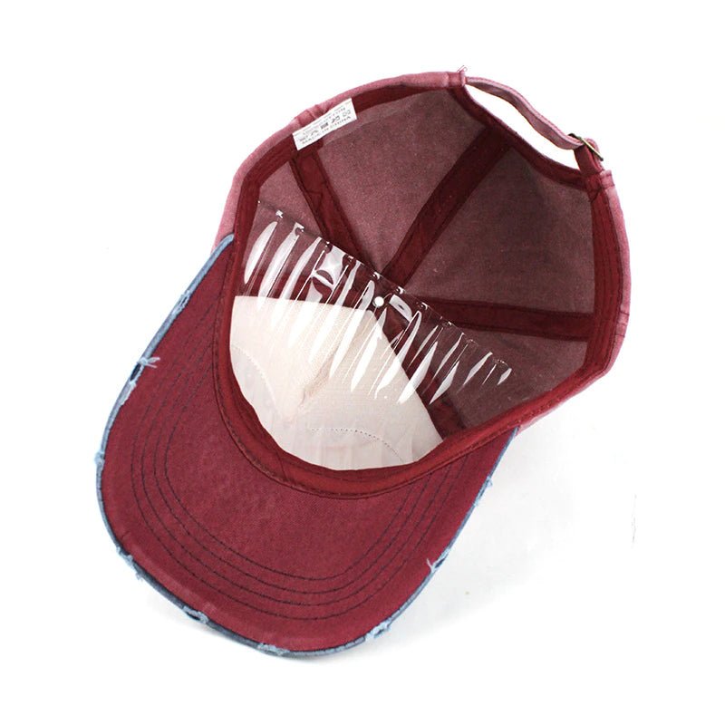 Rugged Embroidered Baseball Cap for Men - Hautefull
