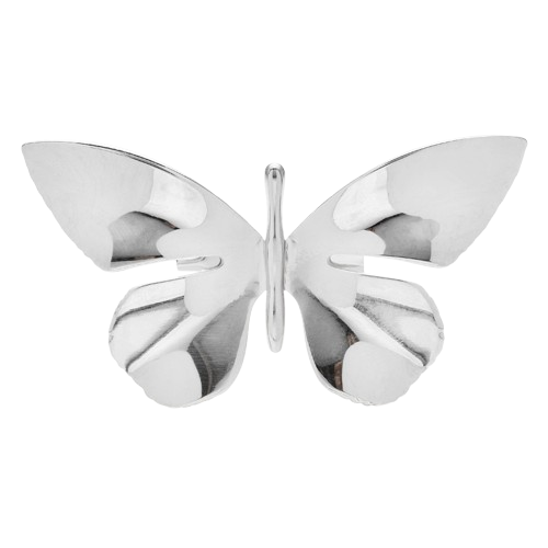 2Pcs Butterfly Brooch Set 18K Gold Silver Plated Stainless Steel Metal Pins