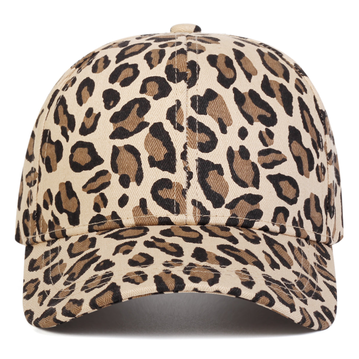 Leopard print baseball cap size measurement guide 22.04-22.83 inches