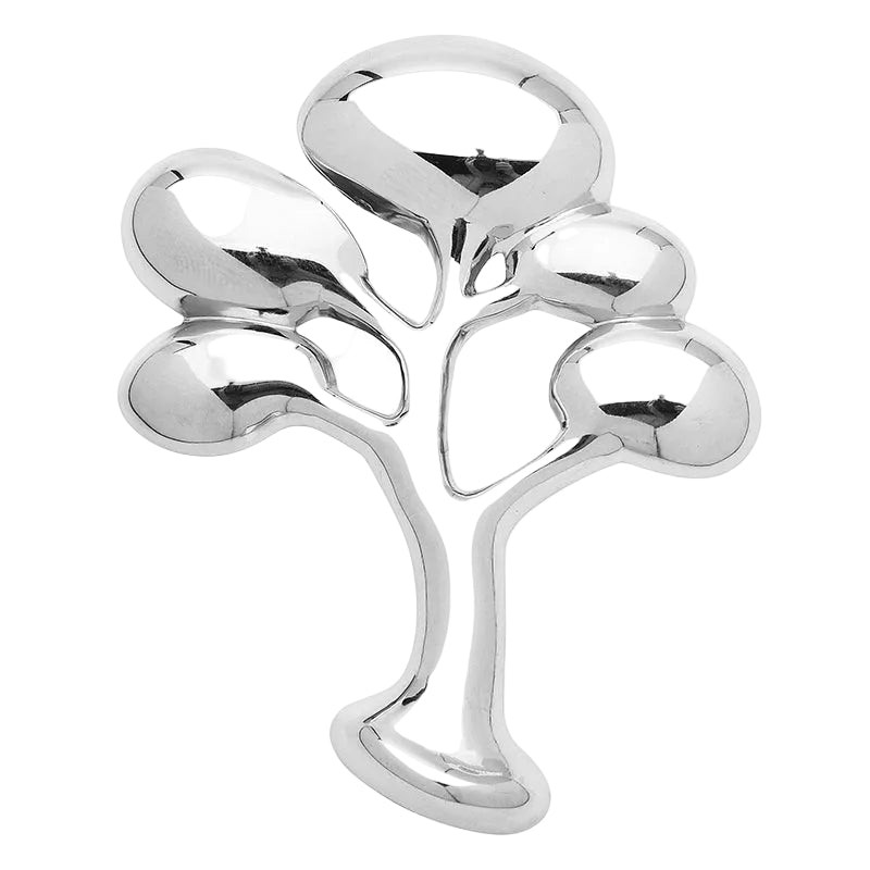 Tree of Life Brooch Pin | 18K Gold & Silver Stainless Steel