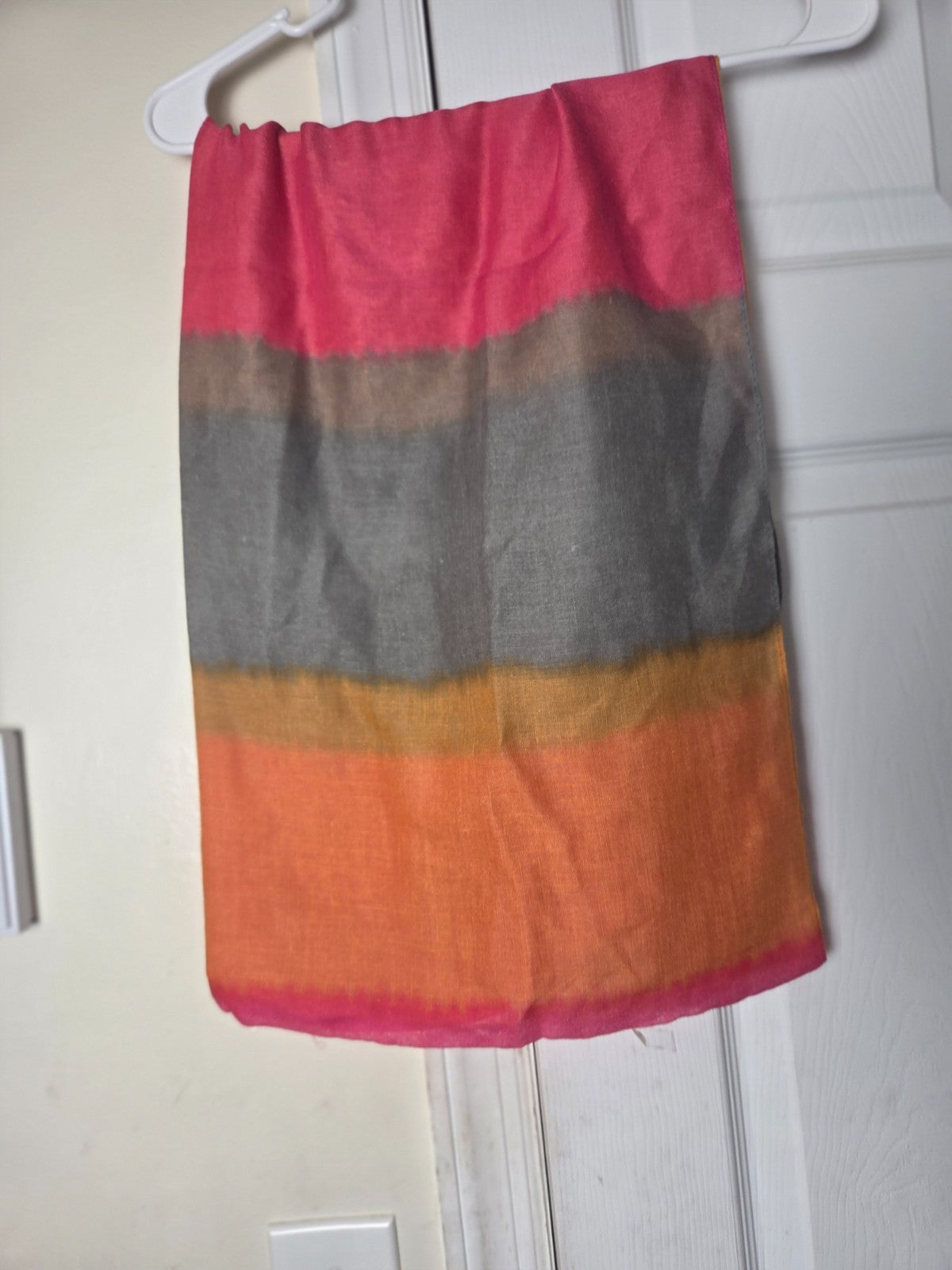 Women’s Color Block Scarf Soft Lightweight Wrap Shawl Fashion Accessory