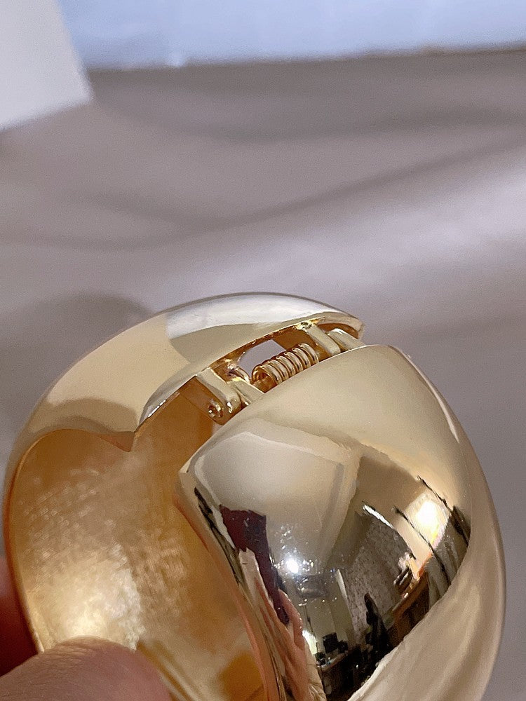 Wide Metal Cuff Bangle Bracelet for Women Stainless Steel Statement Jewelry