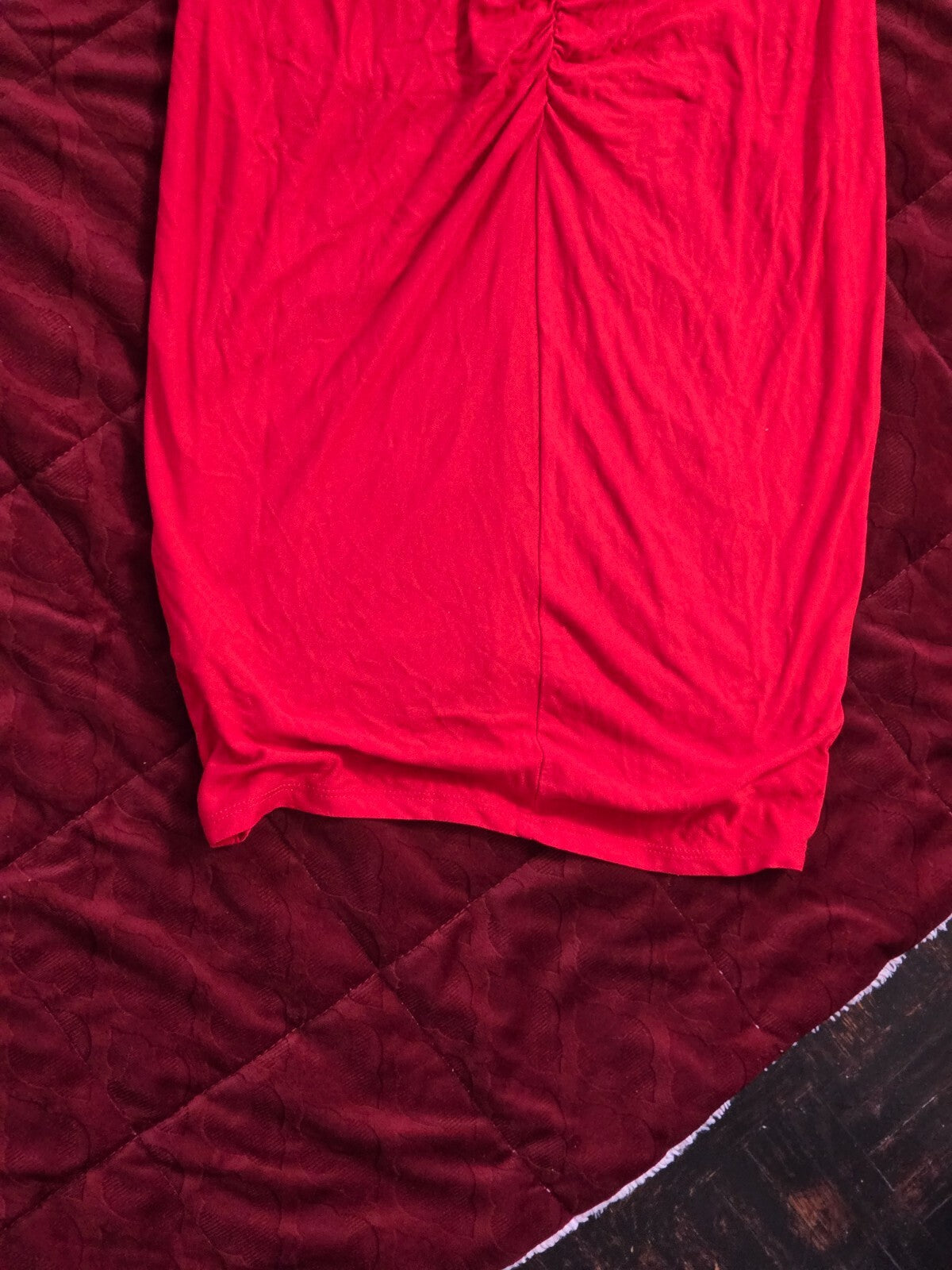 VENUS Women’s Sleeveless Red Dress Size Medium Flowy Summer Casual Midi Dress