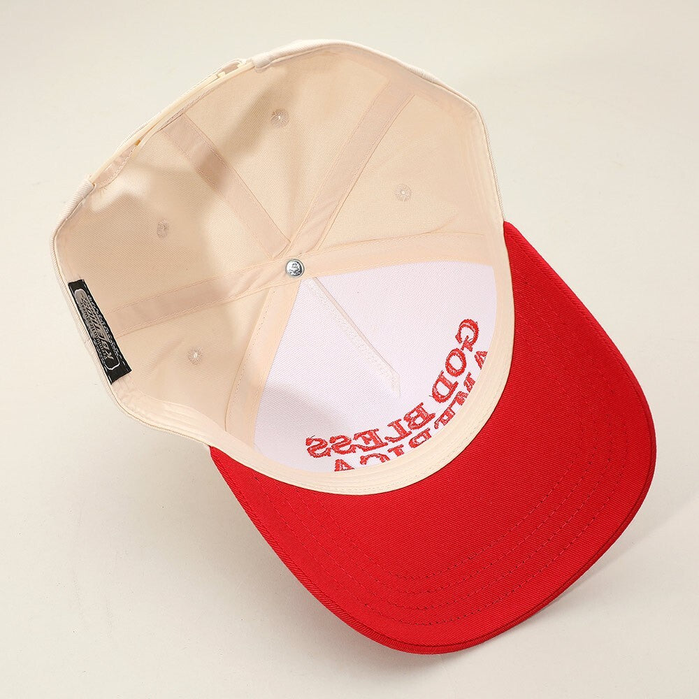 GOD BLESS AMERICA Embroidered Baseball Cap USA Patriotic Hat Adjustable