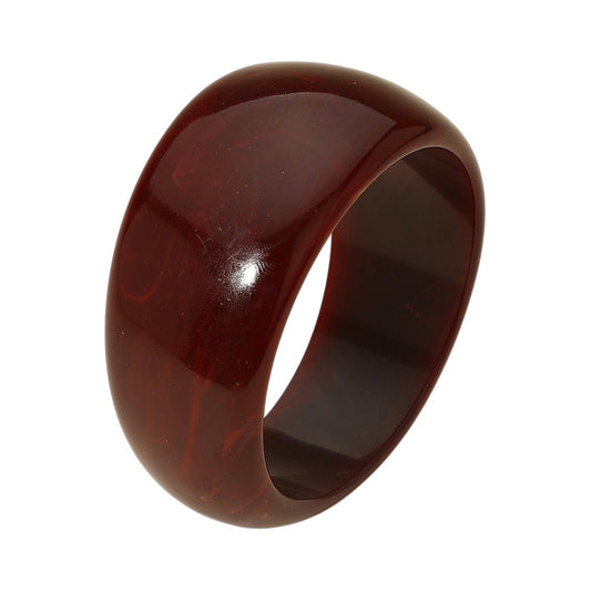 Bold Wide Celluloid Acetate Bangle Bracelet Statement Jewelry for Women
