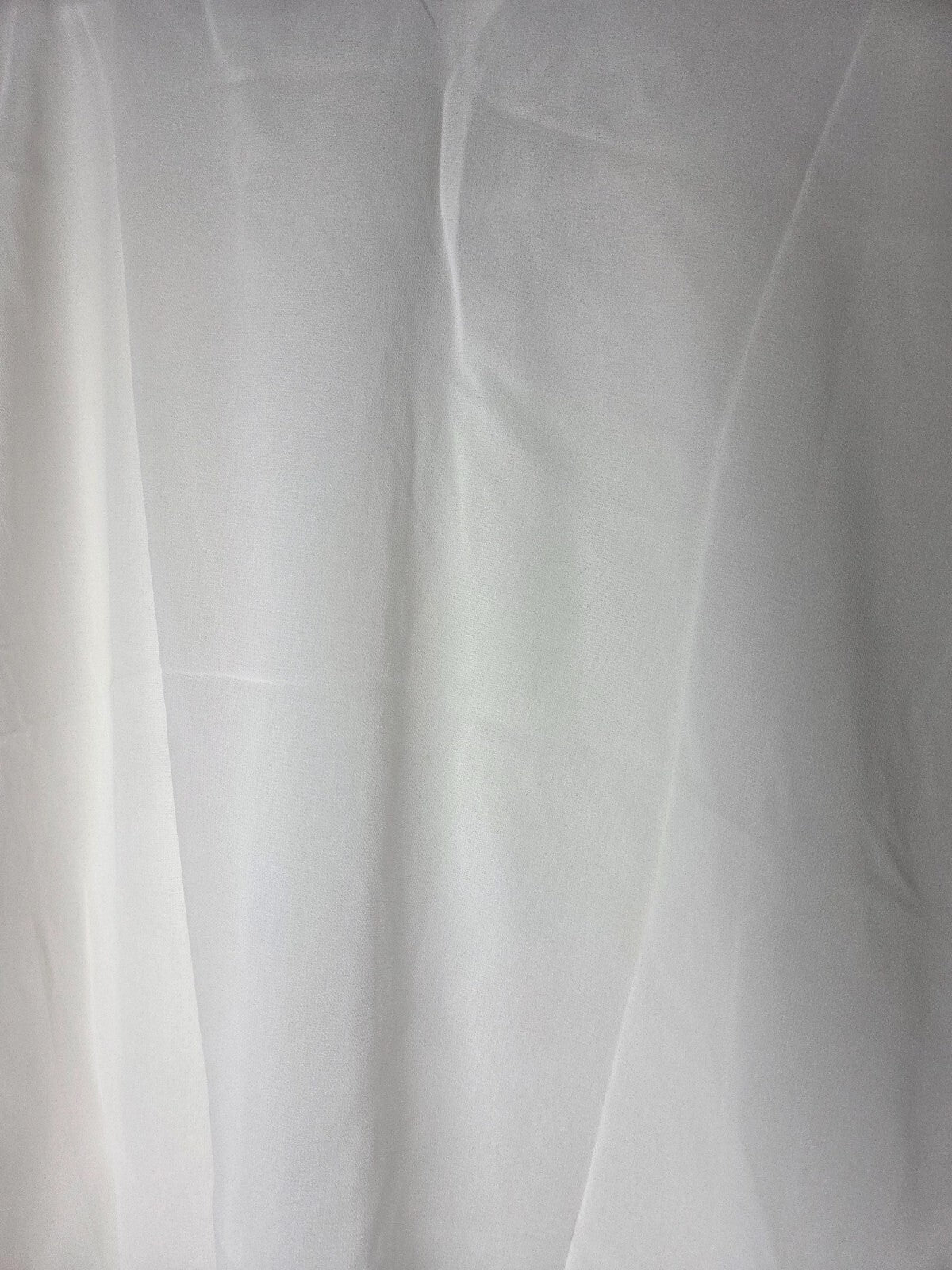 Studded Neckline Chiffon Blouse for Women Size XL Lightweight Sheer Top Ladies