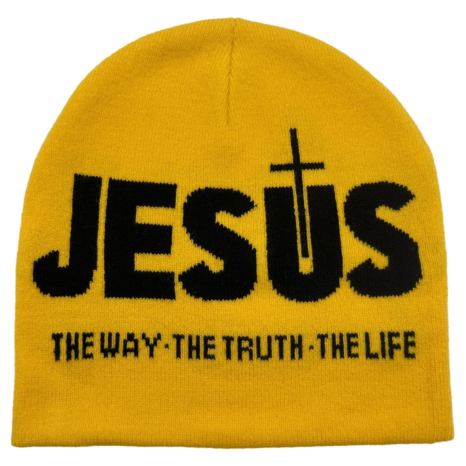 3-Pack Jesus Beanie Hat Set Christian Faith Knit Winter Slouchy Lot Men Women