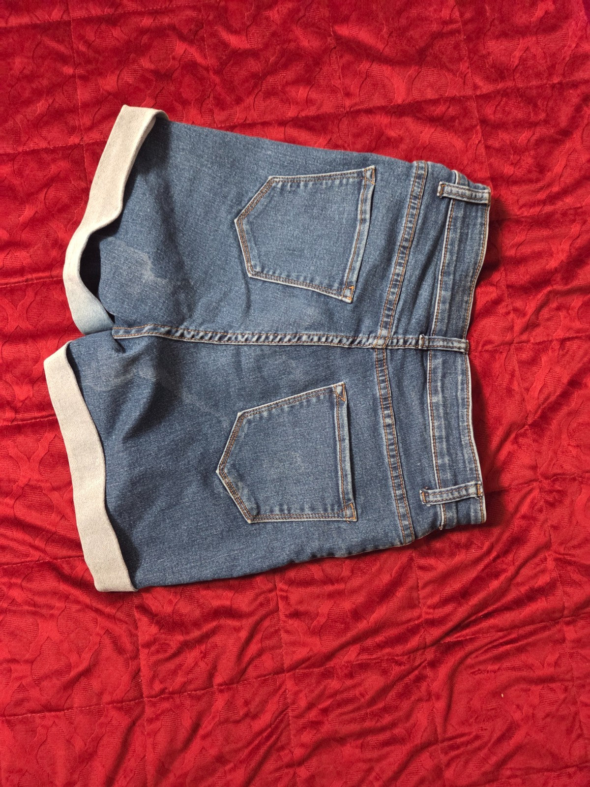 Classic High-Waisted Denim Shorts for Women