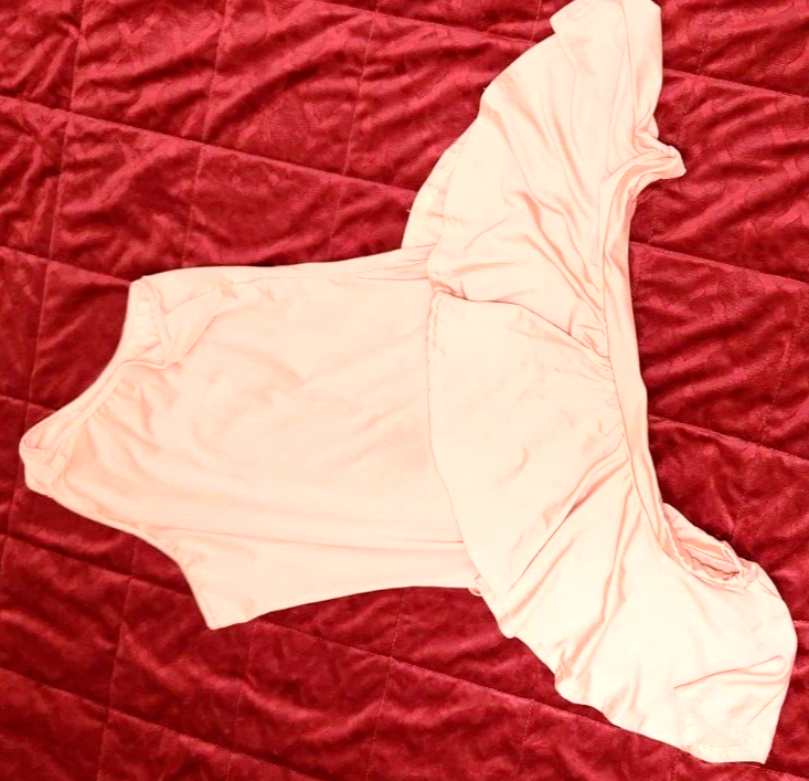 Casual Bodysuit for Women Off Shoulder Ruffled Bathing Suits Sexy Medium Size
