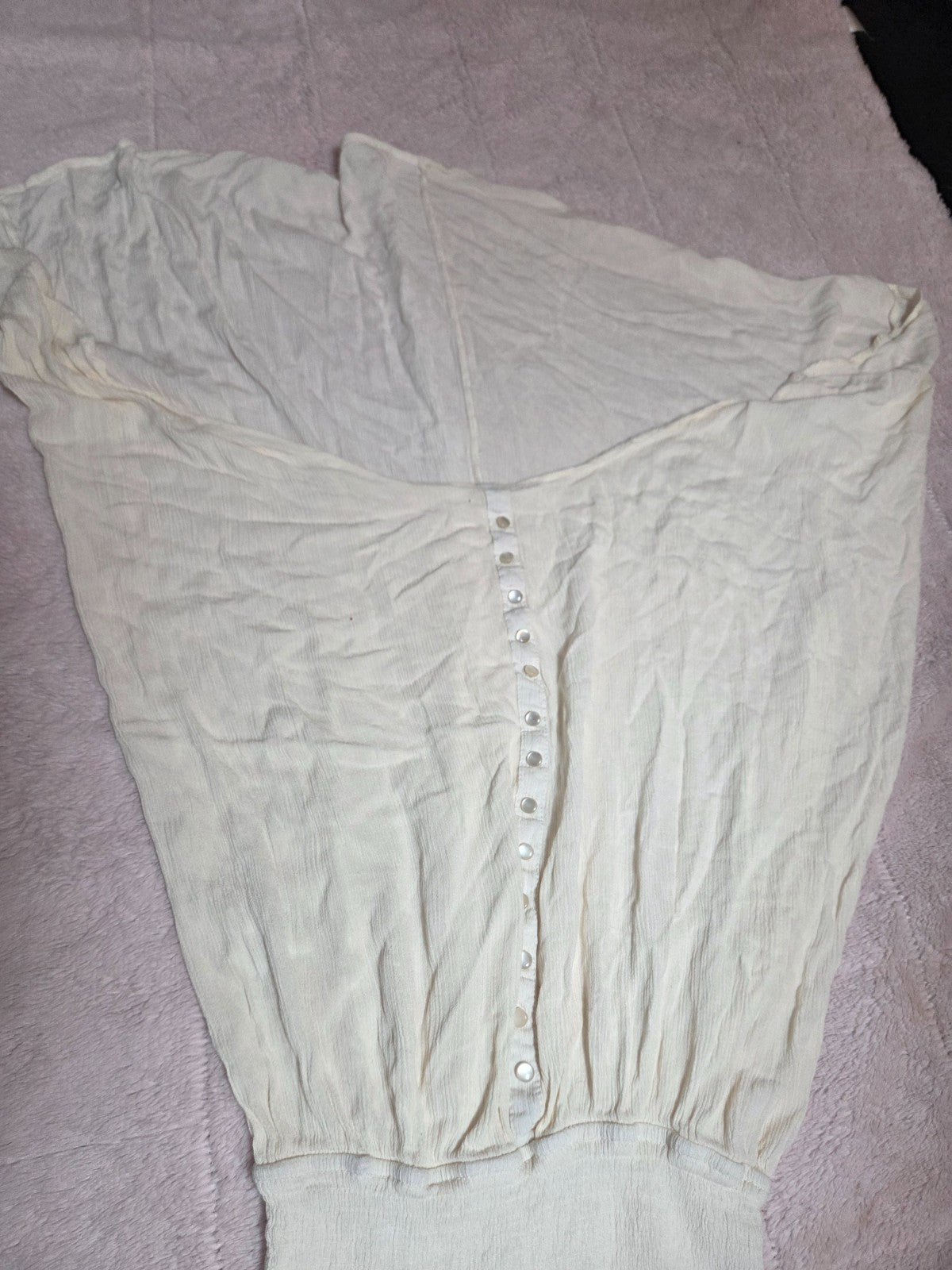 Women’s White Off-Shoulder Button-Down Midi Dress Large Size Summer Casual Dress