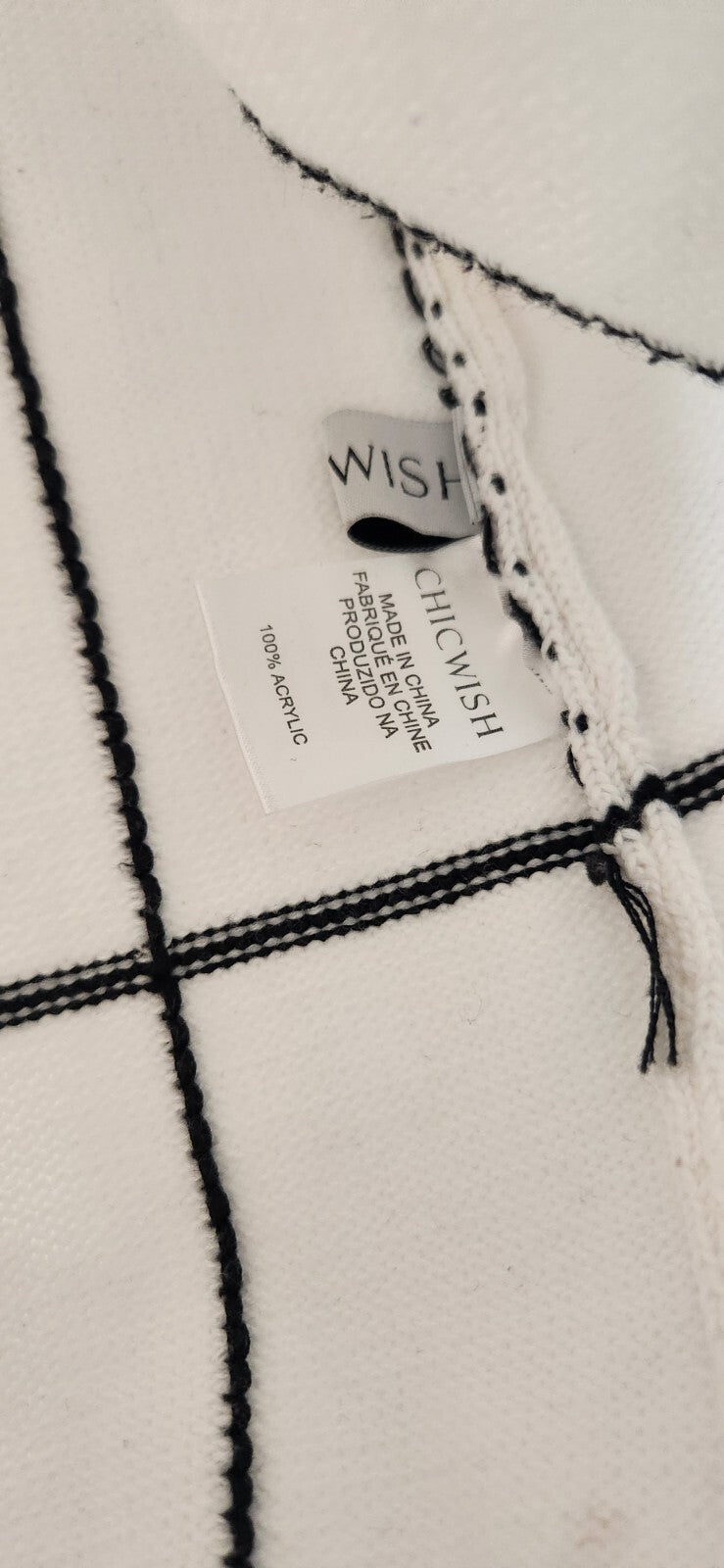 Grid Turtleneck Sweater Dress for Women Winter Knit Dresses for Ladies M-L SIze