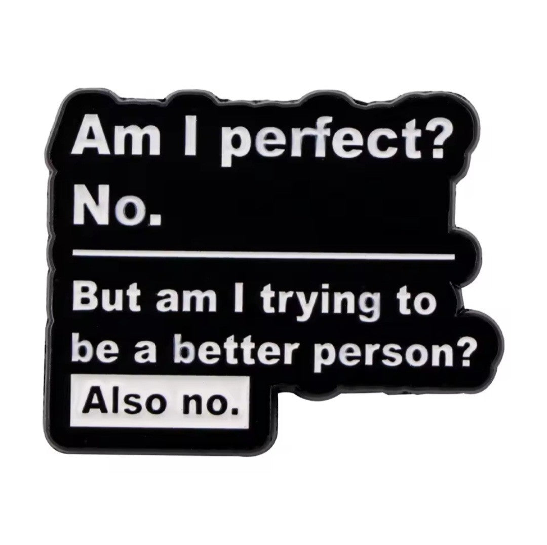 3pc Funny Sarcastic Brooch Pin Set Humorous Enamel Lapel Badges