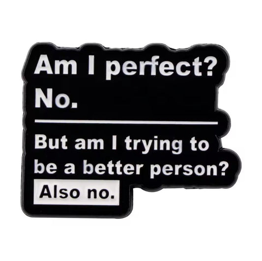 3pc Funny Sarcastic Brooch Pin Set Humorous Enamel Lapel Badges