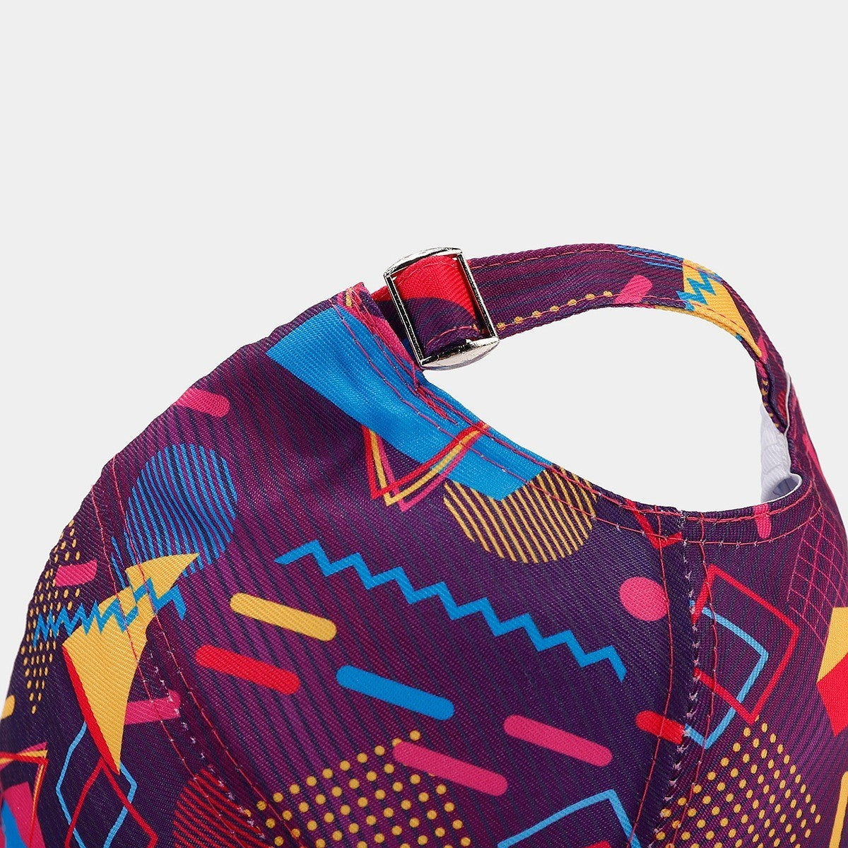 90s Retro Memphis Geometric Abstract Print Baseball Cap Snapback Hat