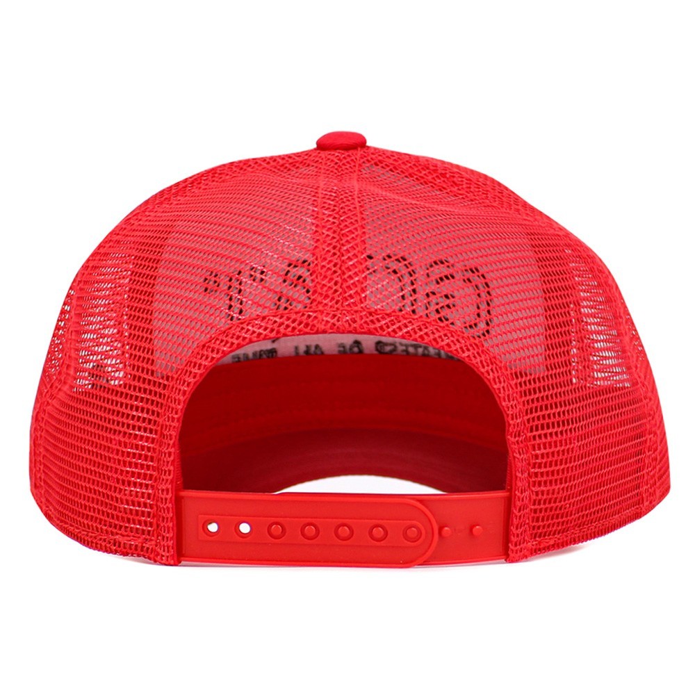 GOAT Greatest of All Time Embroidered Trucker Hat Mesh Back Adjustable Cap Red