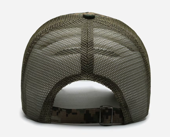 USA Flag Camo Baseball Cap Adjustable Patriotic Hat Outdoor Hunting Fishing