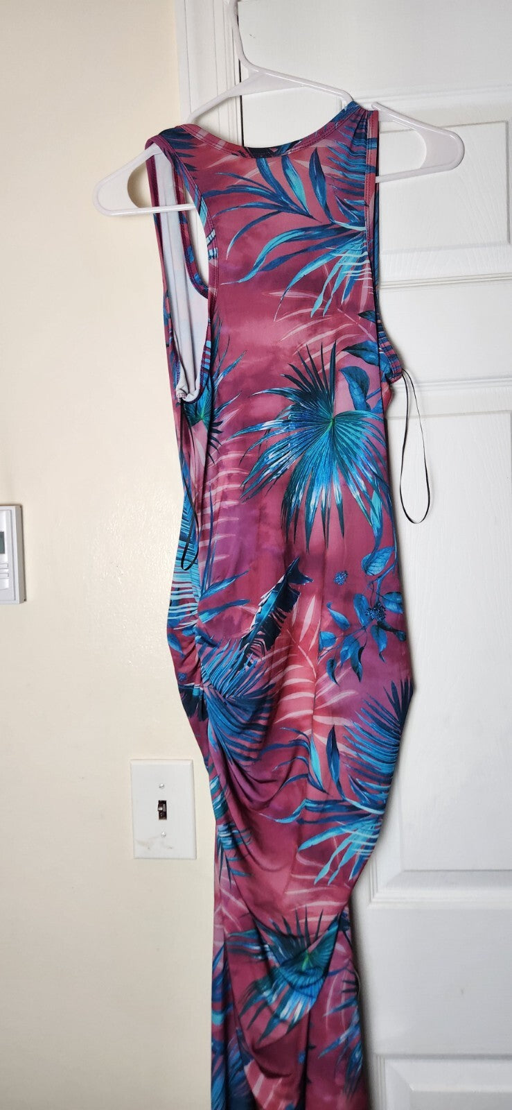 Venus Tropical Maxi Dress Women’s Sleeveless Summer Vacation Long Dresses Medium