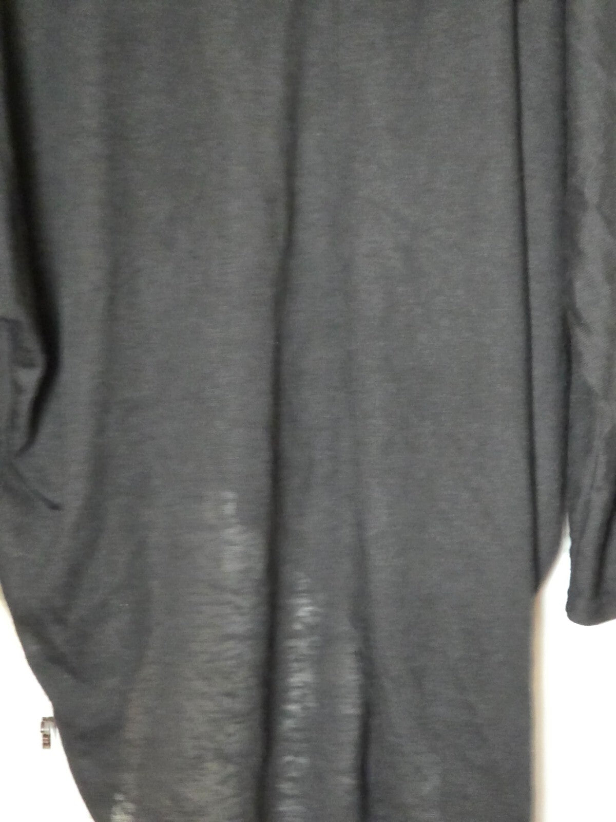 Black Cowl Neck Pullover Sweater 3XL Women’s Lightweight Knit Top Plus Size
