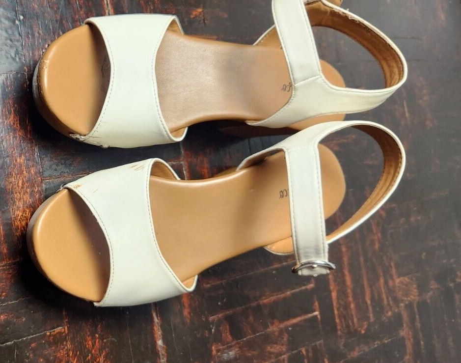 Style & Co Wedge Sandals for Women Comfortable Summer Heels Vacation Shoes 6.5