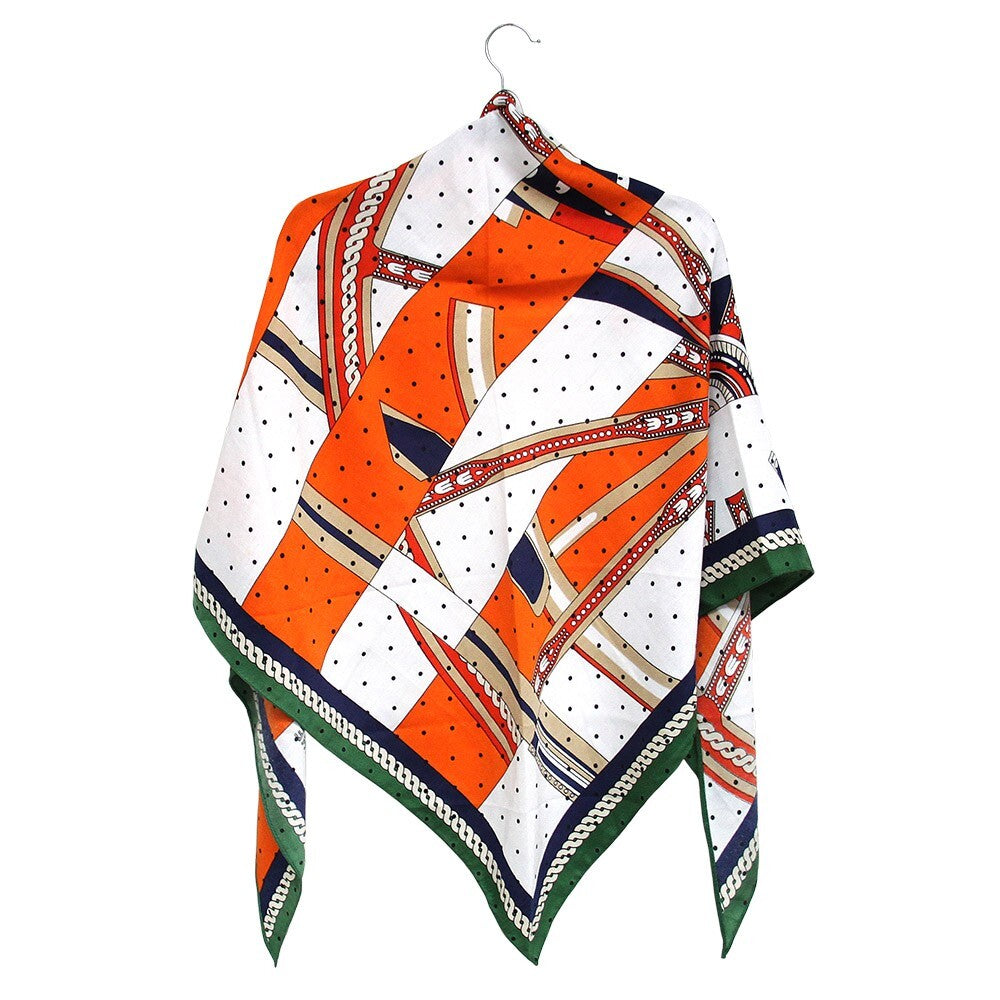 Vibrant Floral Animal Print Triangle Scarf Lightweight Boho Neck Wrap Shawl