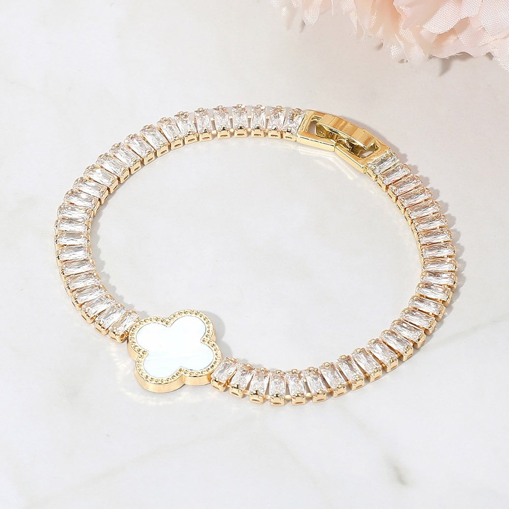 Bold Gold High Polish Wide Concave Mirror Finish Statement Hinged Bangle