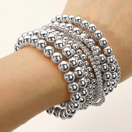 13 Piece  Beaded Stretch Bracelet Set Stackable Fashion Jewelry for Women