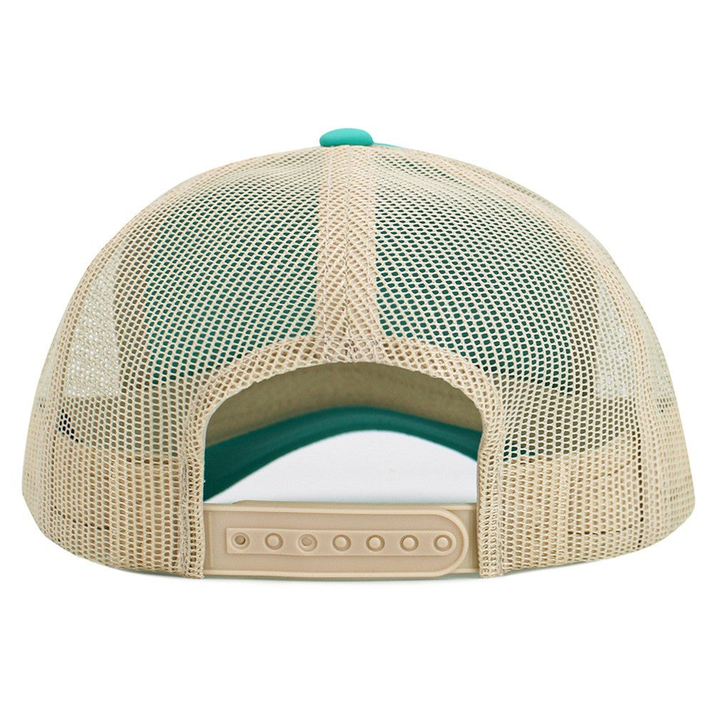 2pc SALTY Trucker Hat Set Pink & Green Mesh Back Baseball Caps Summer Vibes