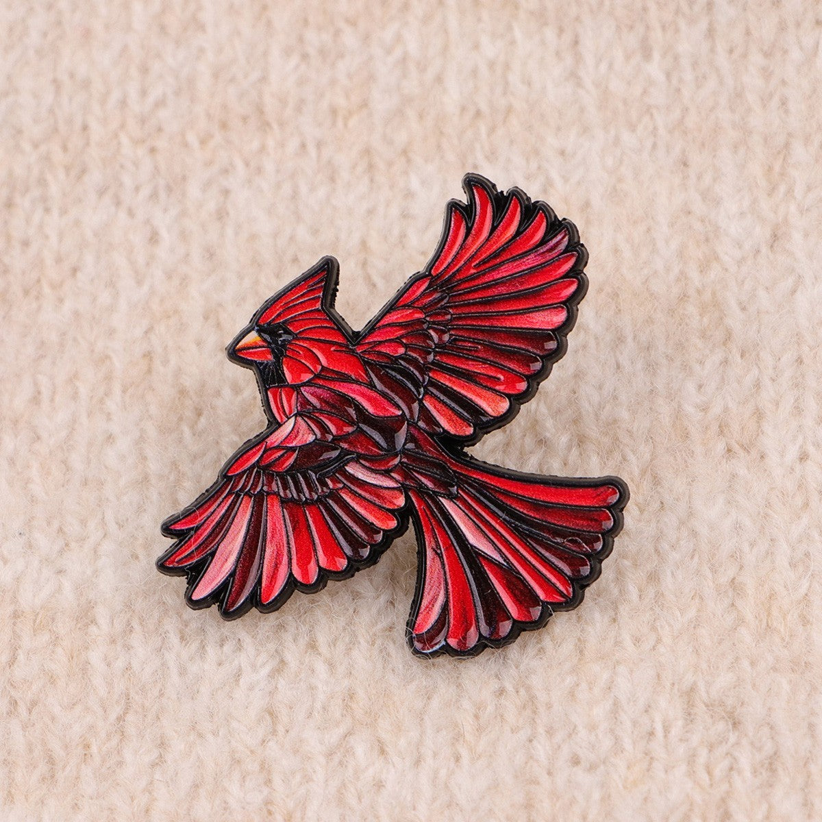 3-Piece Crystal Enamel Bird Brooch Set Colorful Parrot Tropical Lapel Pins