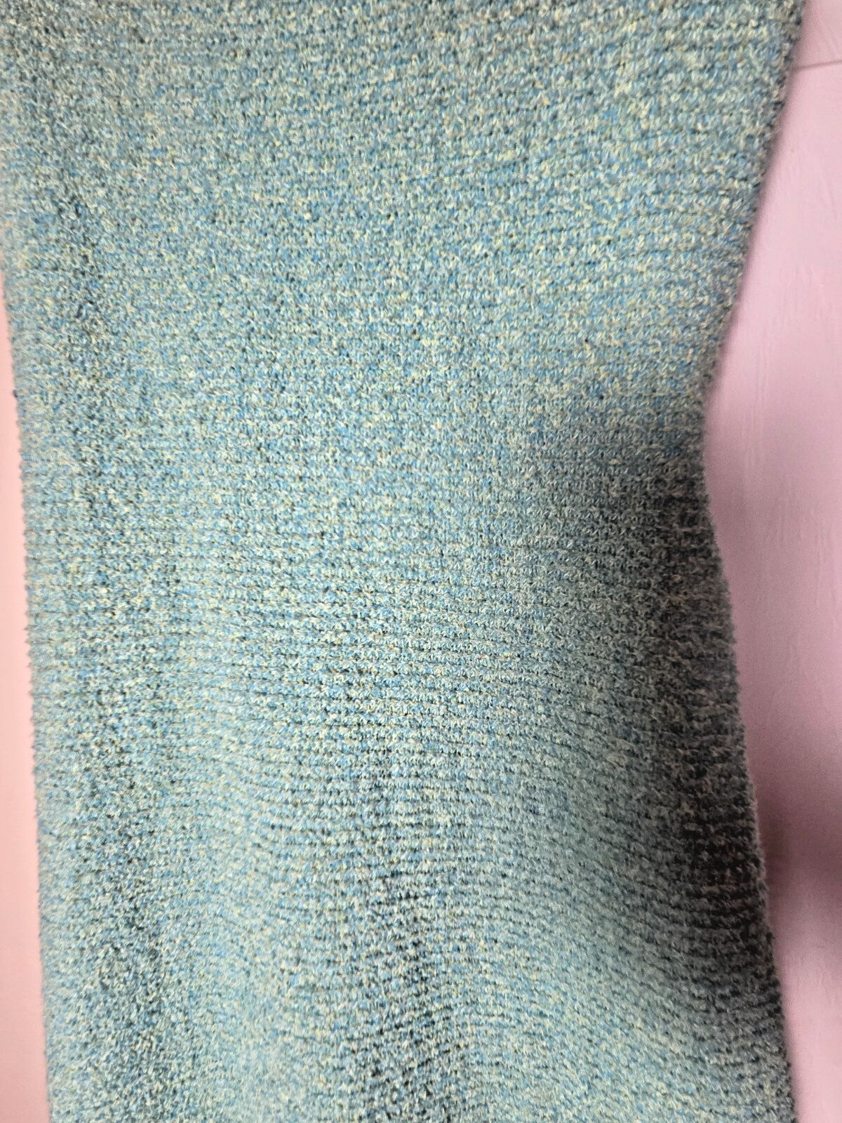 ZARA Women’s Green Sleeveless Knit Midi Dress with Back Tie Size Medium