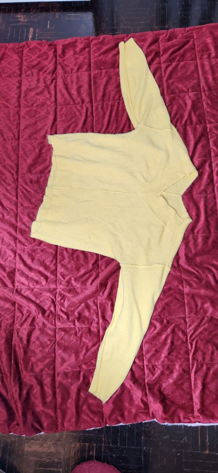 Women V Neck Sweater Soft Knit Pullover Casual Long Sleeve Warm Fall Winter Top