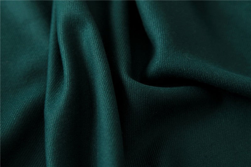 Emerald Green Cashmere Scarf Large Shawl Wrap Soft Fringed Winter