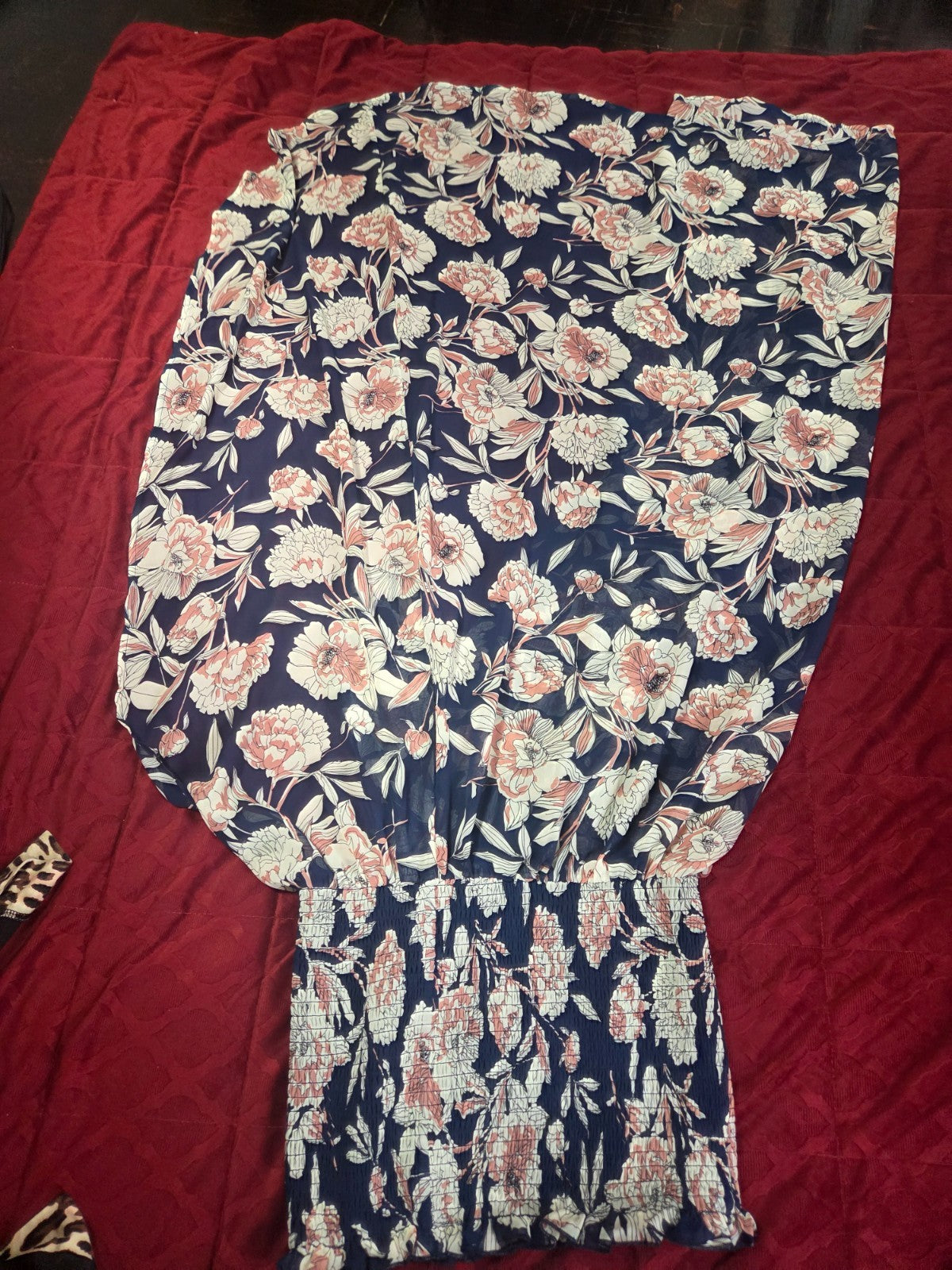 Women’s Sheer Swimwear Cover-Up Dress Size Medium Beach Pool Summer Outfit