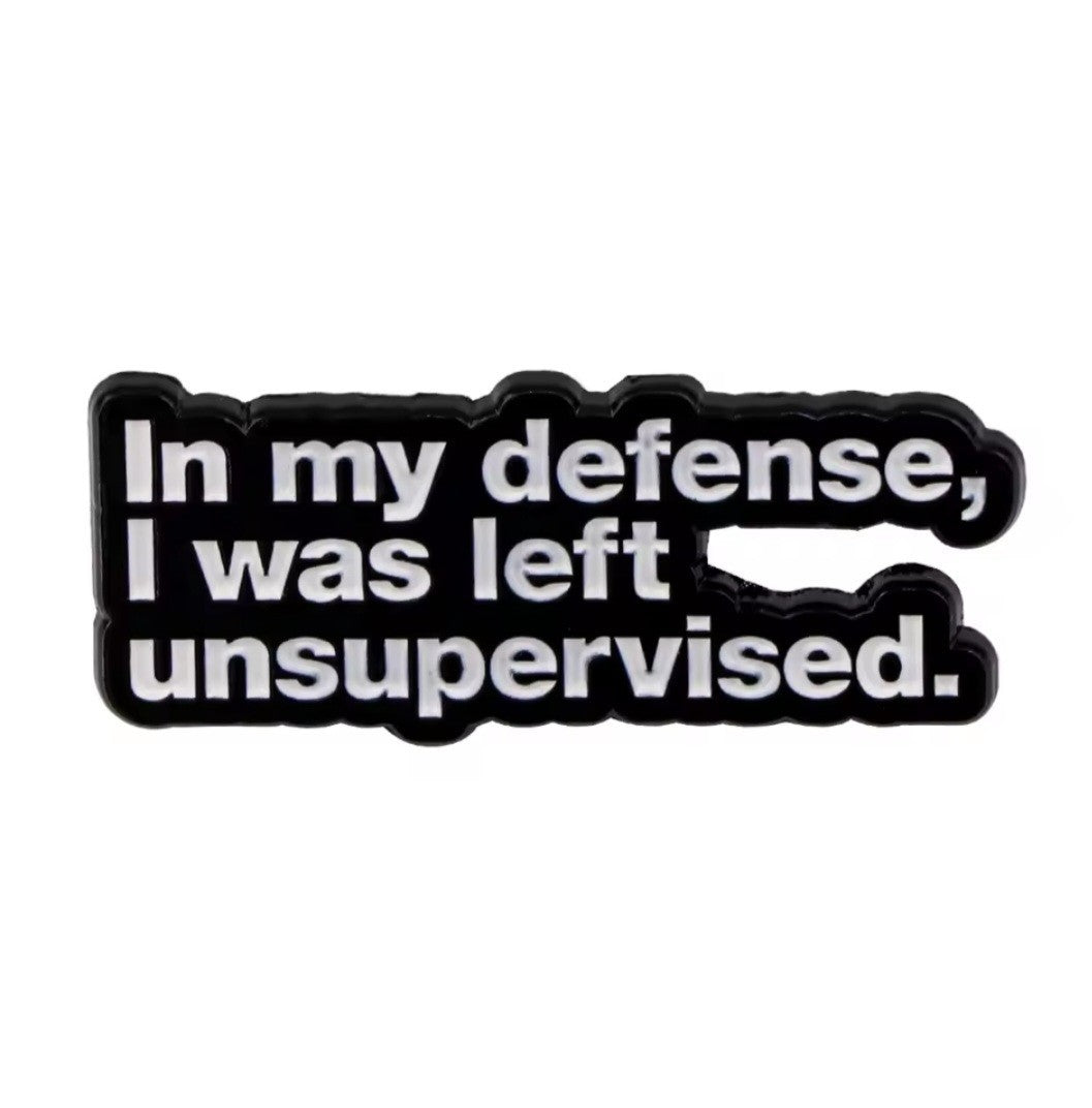 3pc Funny Sarcastic Brooch Pin Set Humorous Enamel Lapel Badges