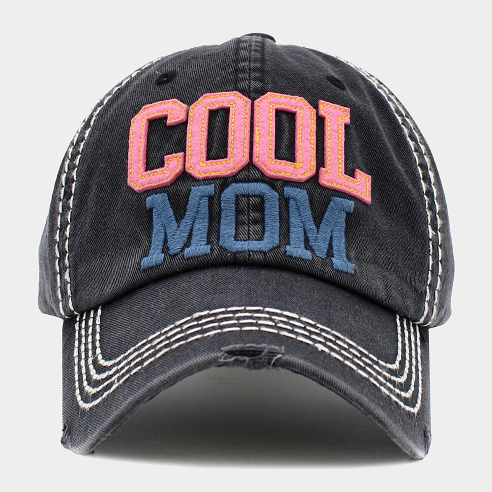 Embroidered Mom Baseball Cap Adjustable Gift for Stylish Mothers Hat