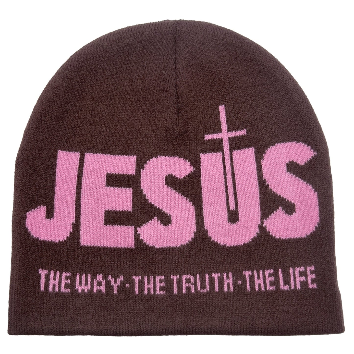 3-Pack Jesus Beanie Hat Set Christian Faith Knit Winter Slouchy Lot Men Women