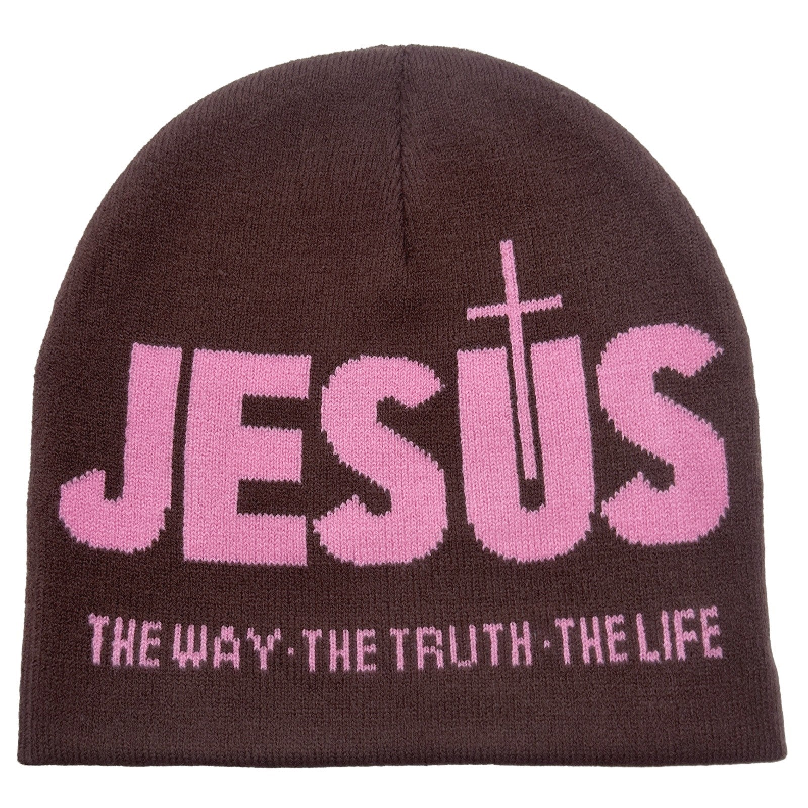 3-Pack Jesus Beanie Hat Set Christian Faith Knit Winter Slouchy Lot Men Women