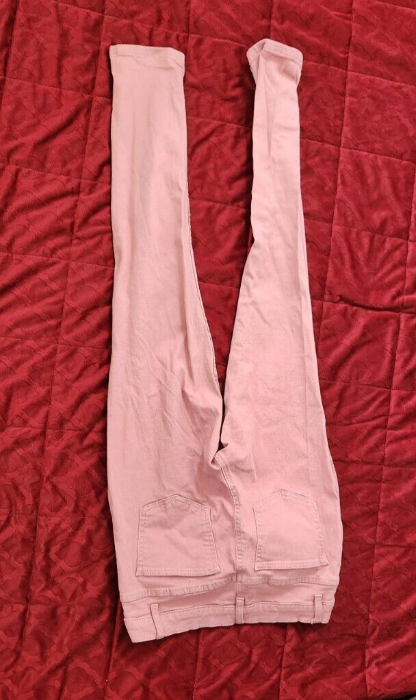 Penelope Modern Flare Jeans Size 10 Denim Pants for Women From Venus Dusty Pink