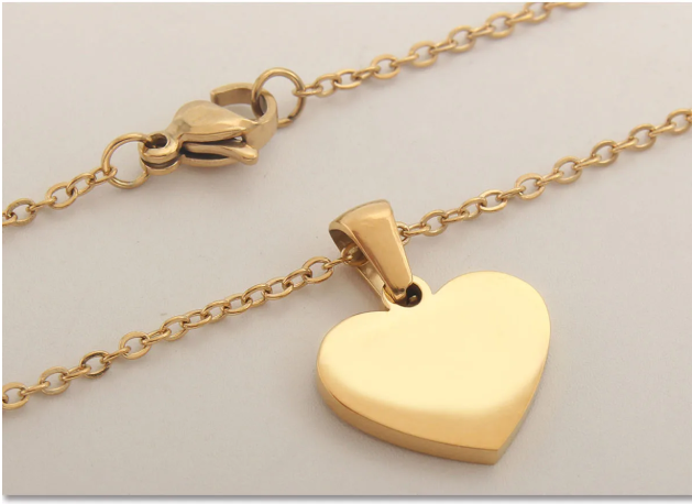 Gold B  Initial Necklace for Women Girls  Gold Plated Stainless Steel  Jewelry