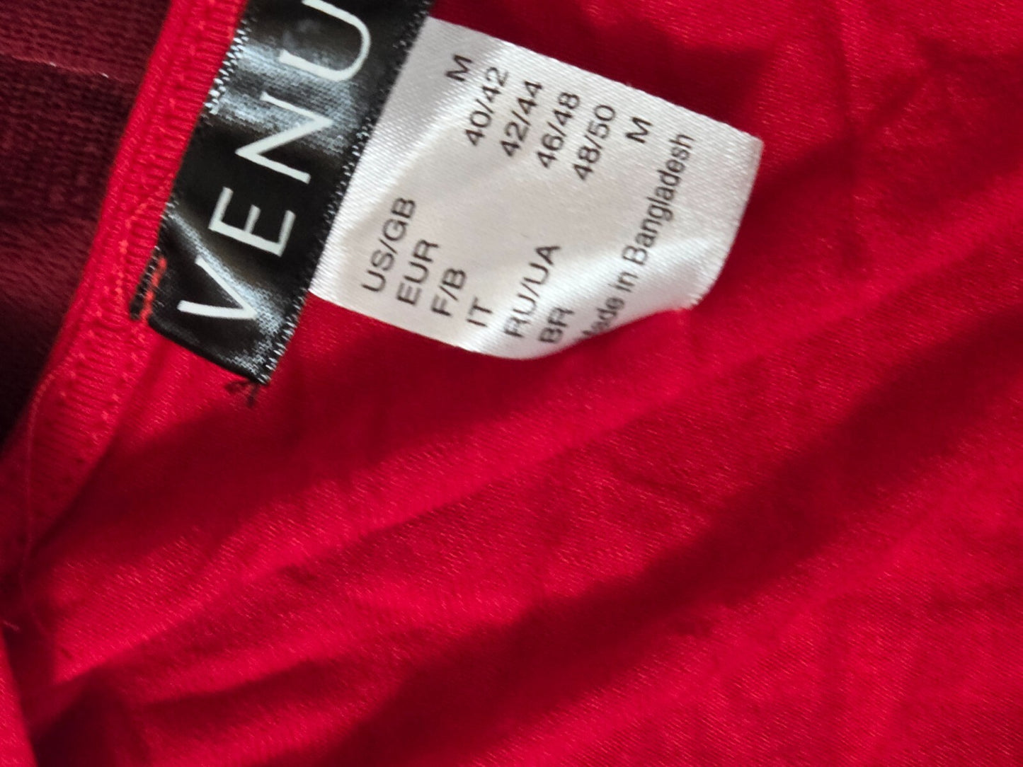 VENUS Women’s Sleeveless Red Dress Size Medium Flowy Summer Casual Midi Dress