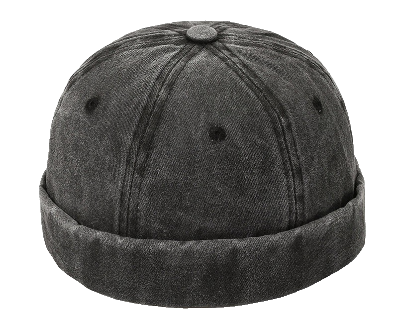 3pcs Multi-Color Docker Cap Set Brimless Retro Sailor Beanie Adjustable Skullcap