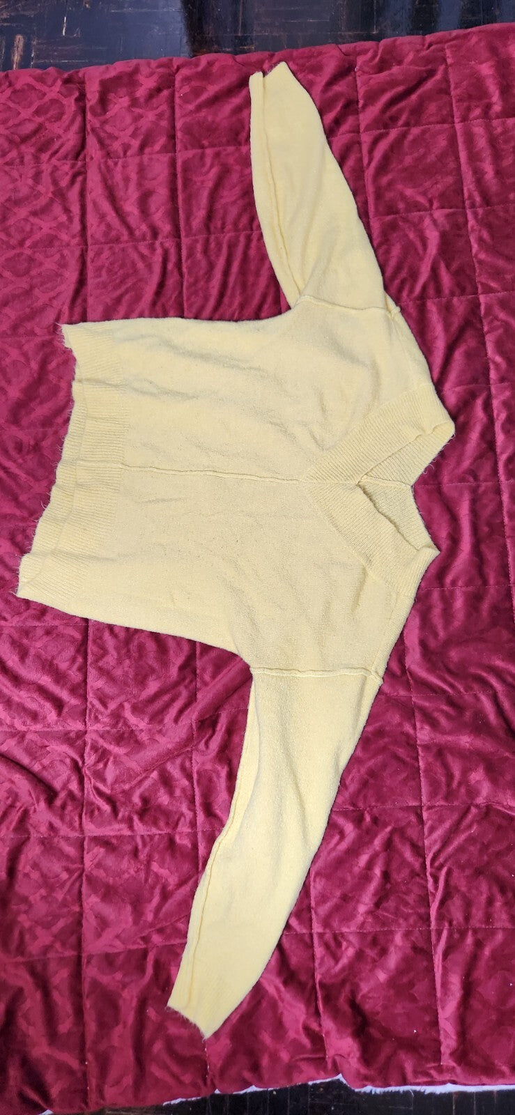 Women V Neck Sweater Soft Knit Pullover Casual Long Sleeve Warm Fall Winter Top