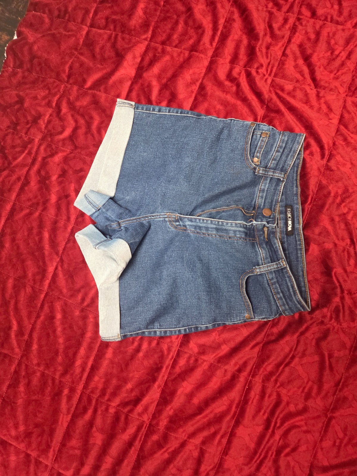 Classic High-Waisted Denim Shorts for Women