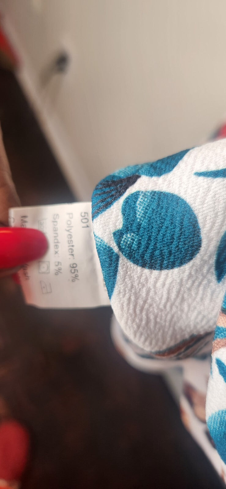 Floral Print Midi Dress for Women – Summer Casual Dress for Ladies, Size Large